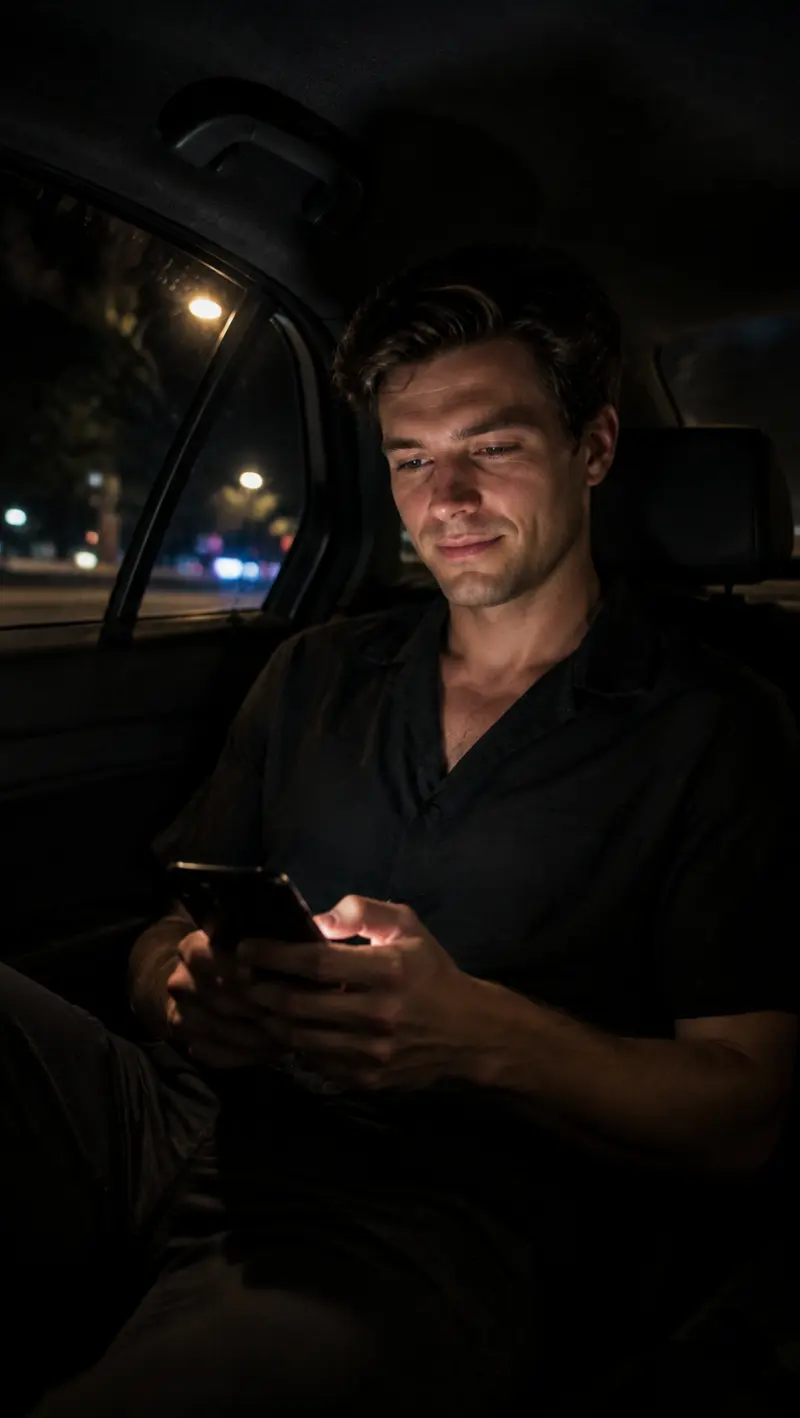 Car Window Phone Glow