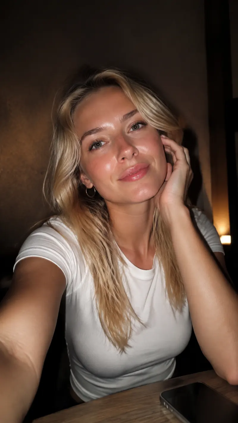 Dim Room Selfie Flash