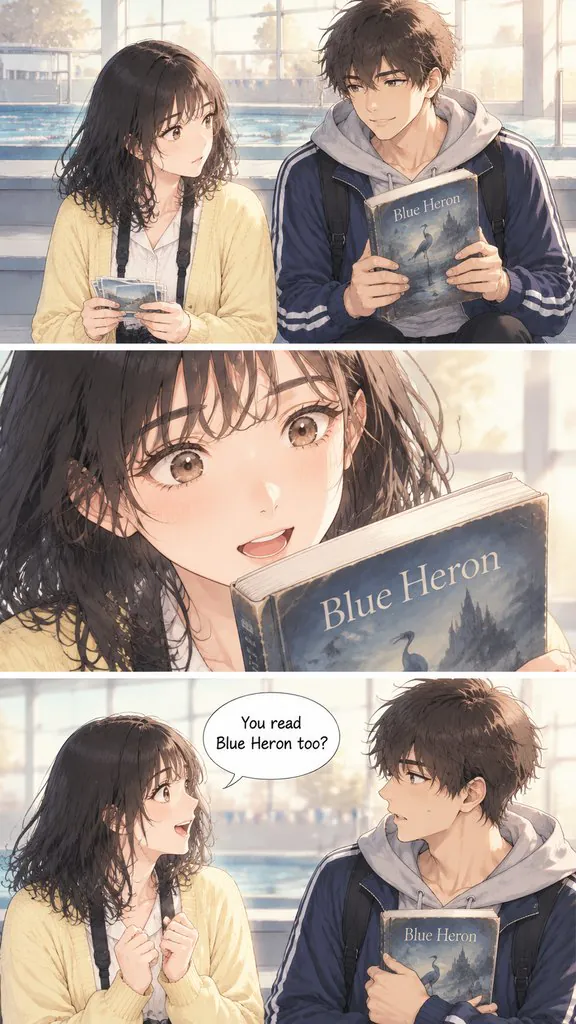 Out of Focus, page 3: A photography student keeps finding the same boy in her photos. He turns out to be hiding a much bigger secret.