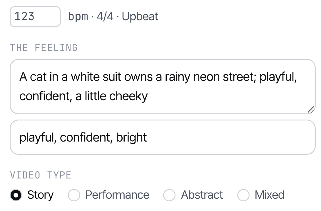 Beat analysis: 123 BPM, 4/4, Upbeat, the feeling, moods and video type