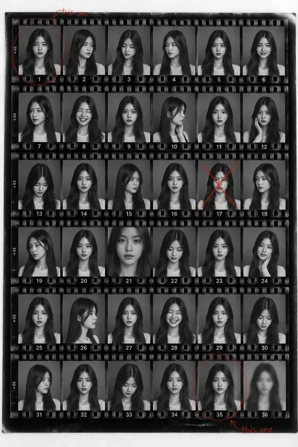 AI Contact Sheet Generator