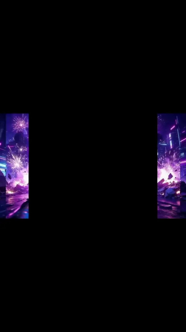 3D Split-Screen Collage