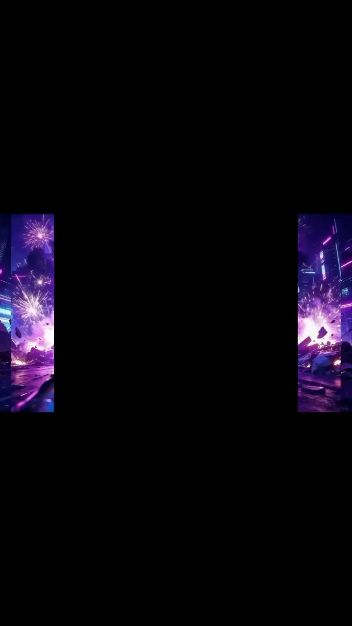 3D Split-Screen Collage