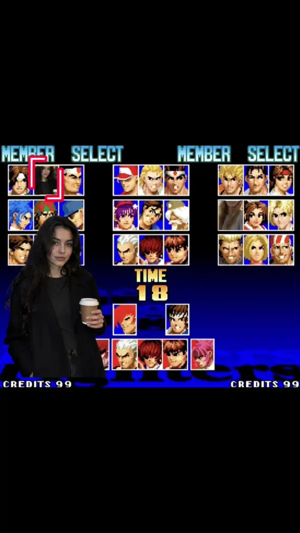 AI fighting video: turn two friends into an arcade fighting game
