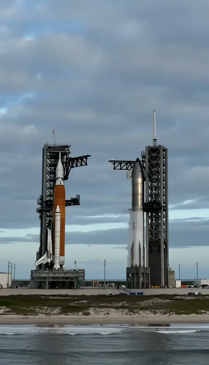 Dual-Rocket Coastal Launch