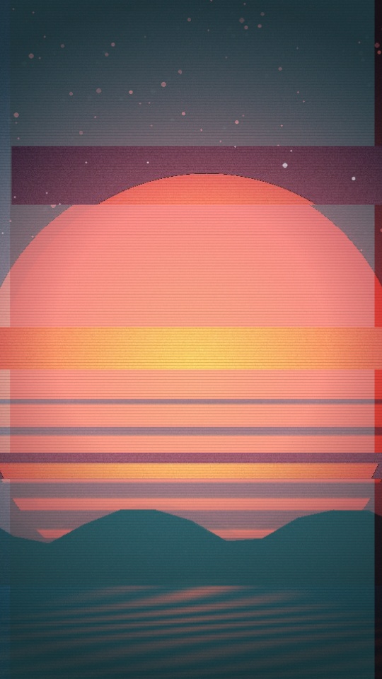 Scanlines, RGB splits and sliced bands in short bursts. — rendered sample