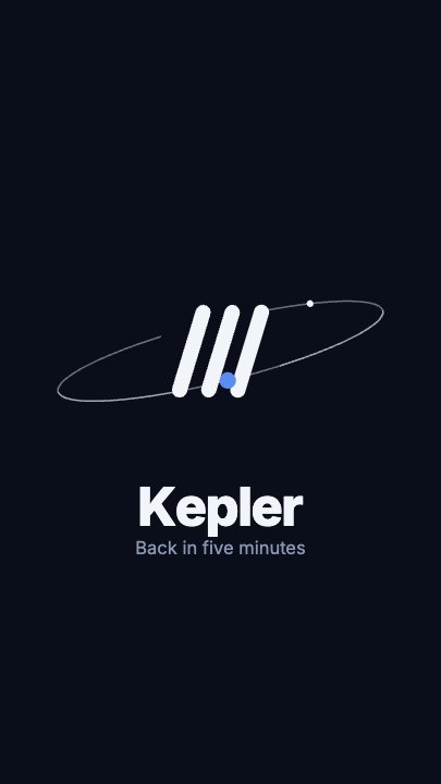Orbit Logo Loop template at 1.5s — Round the end