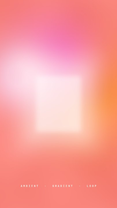 Ambient Glow template at 2.4s — Full breath