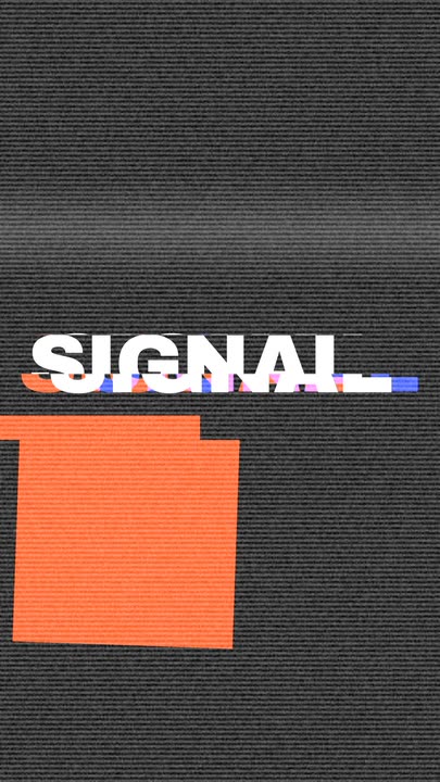 Glitch Cut motion graphics template preview
