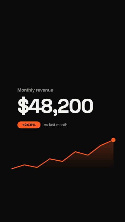 Financial Figure motion graphics template preview