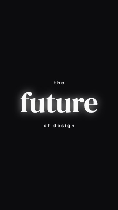 Glow Serif motion graphics template preview
