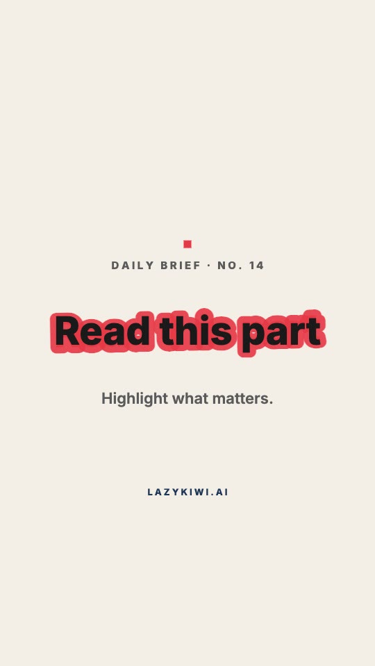 A highlighter draws itself across the line. — rendered sample