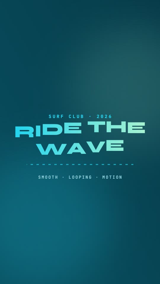 Letters riding a sine with real depth. — rendered sample