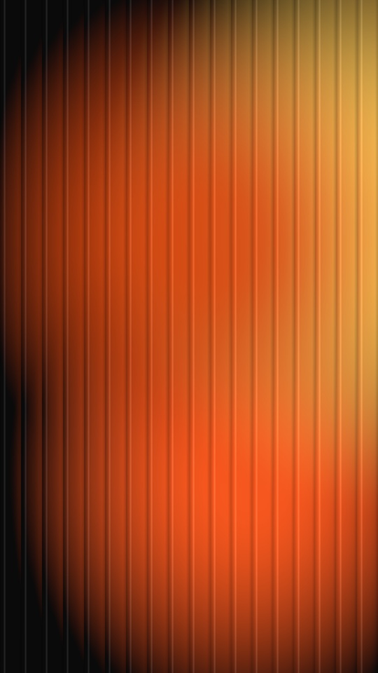 Amber light sliced into ribs by reeded glass. — rendered sample