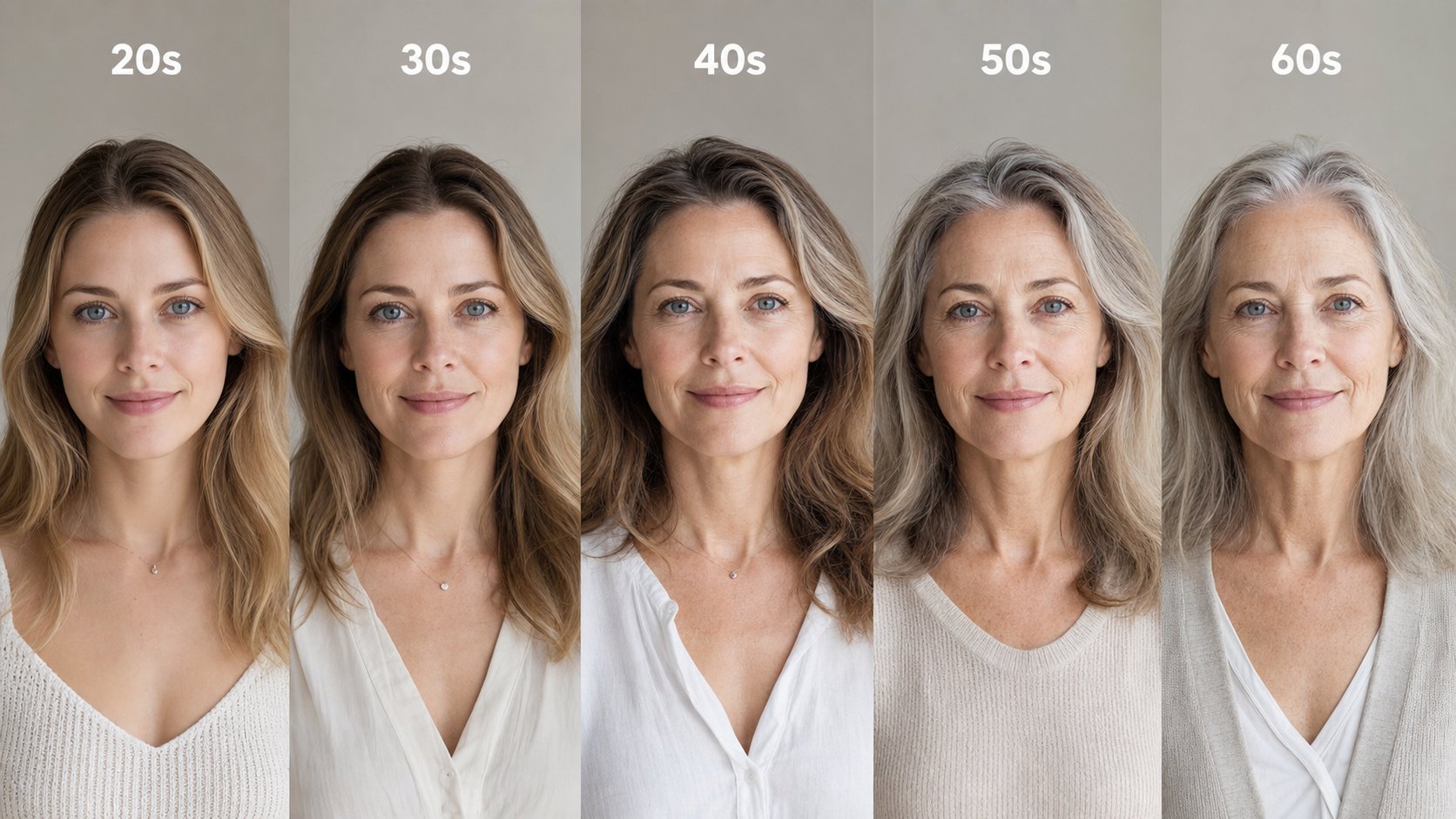 Aging that looks natural