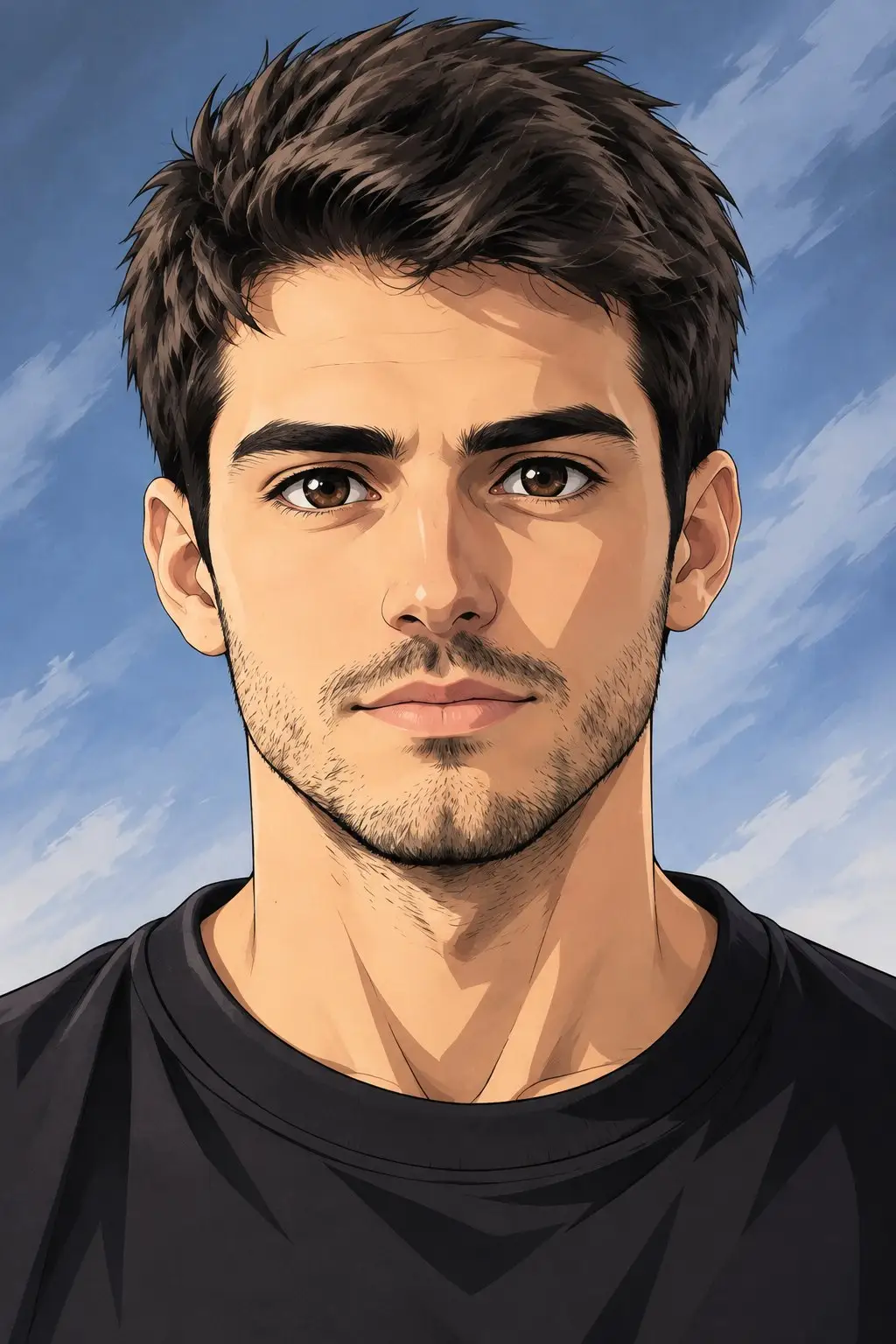 An anime version that looks like you