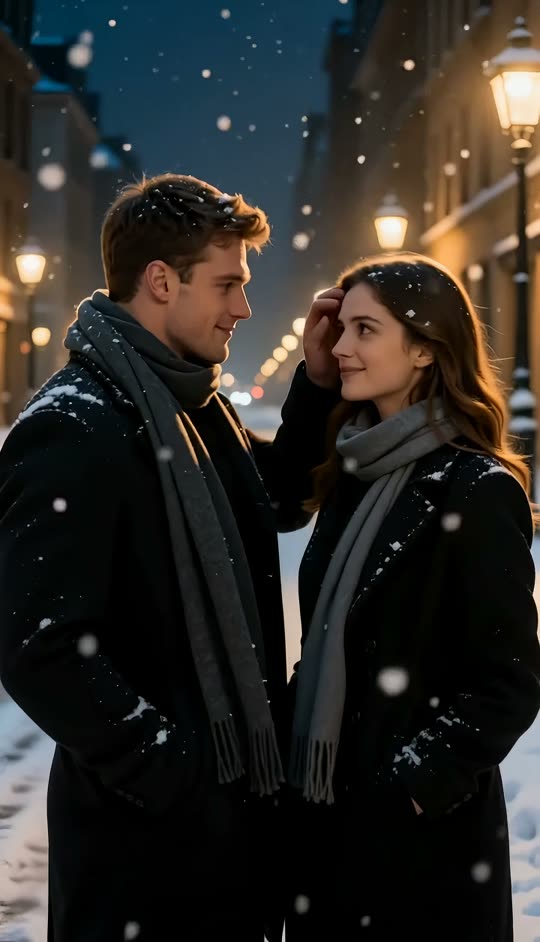 Snowy street